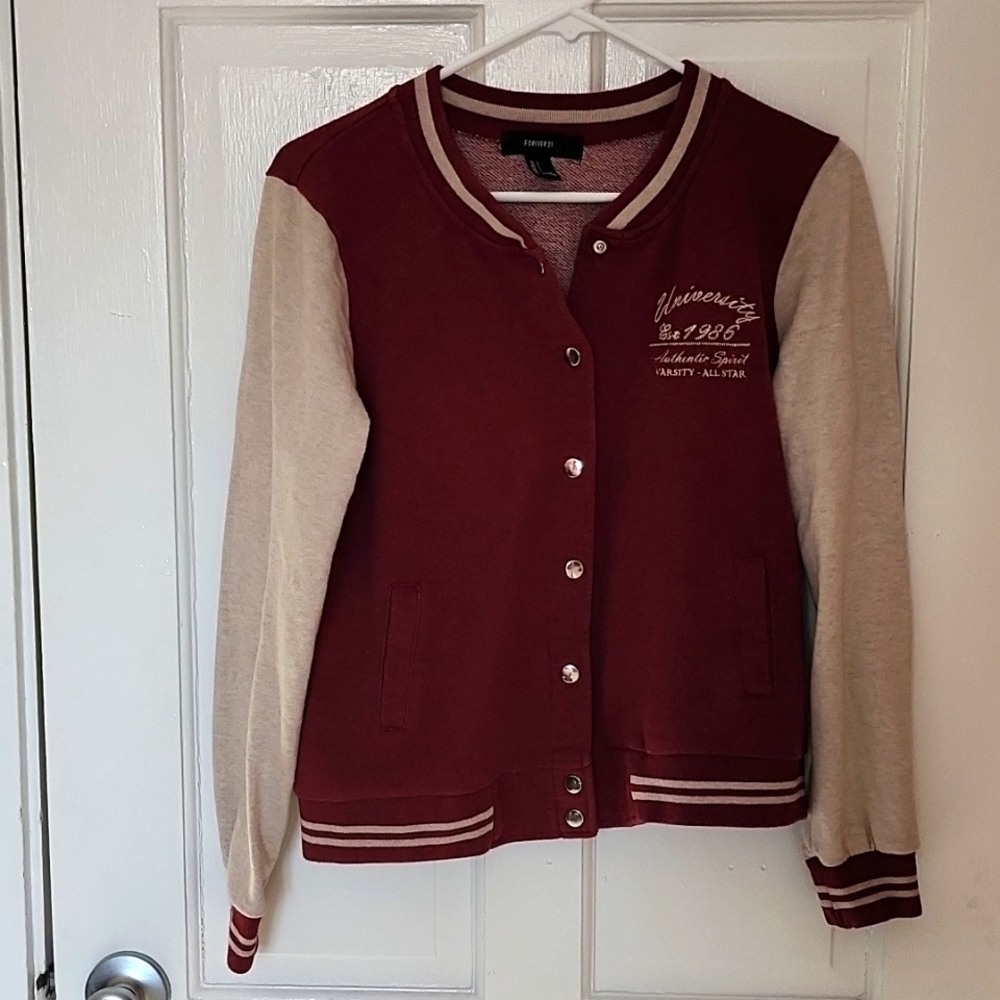 Forever 21, large, red, Jacket